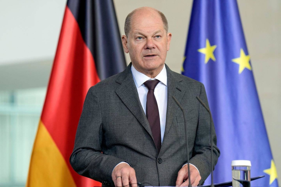 SPD:n Olaf Scholz valittiin Saksan liittokansleriksi vuonna 2021.
