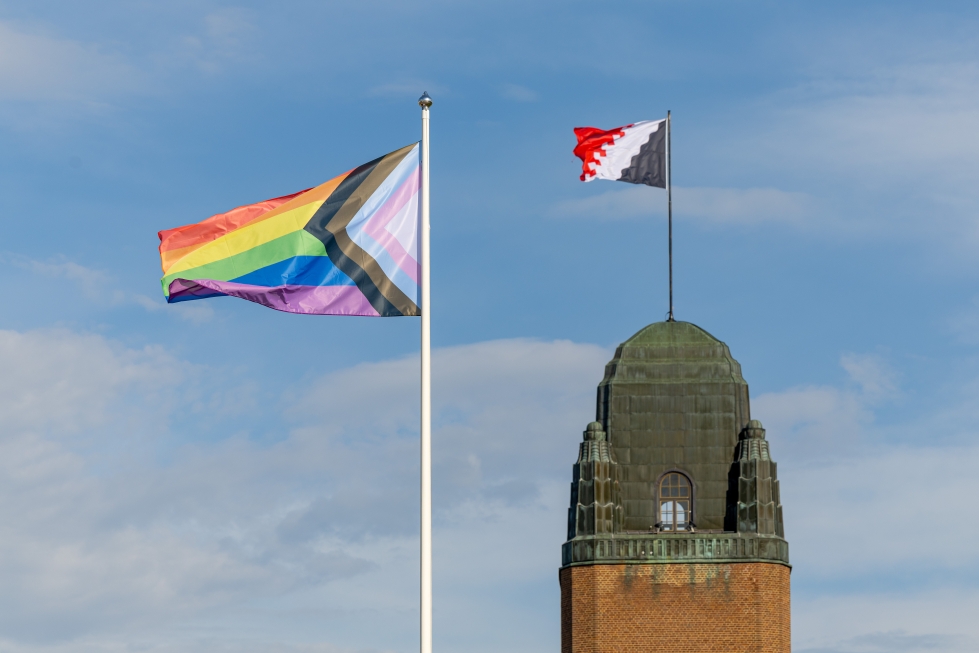 Joensuun kaupunki liputtaa Pride-viikon kunniaksi.