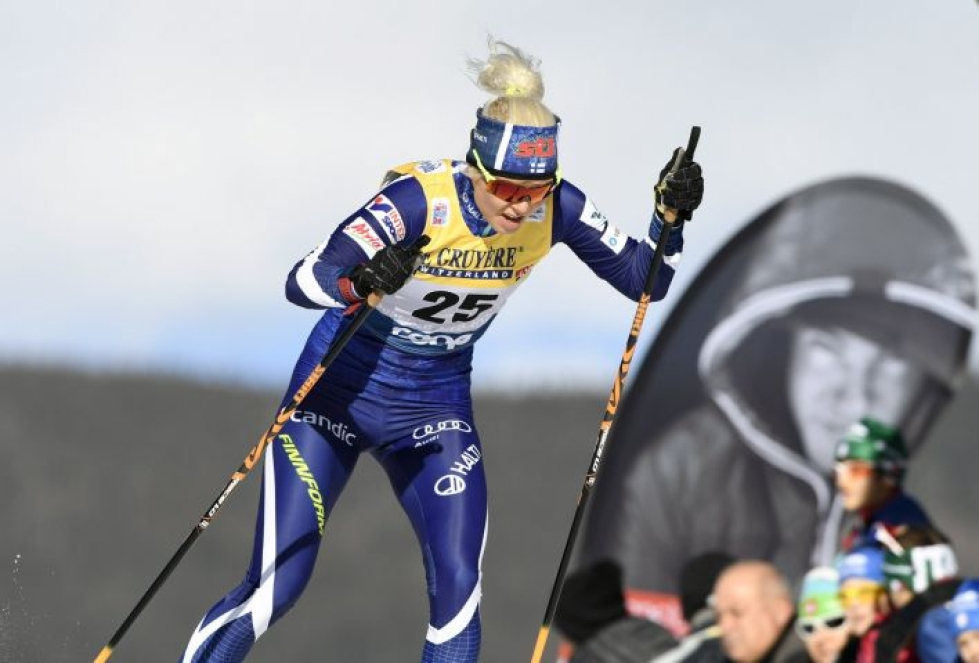 Mari Eder kilpaili vuodenvaihteessa maastohiihdon Tour de Skillä, mutta kiertue jäi häneltä sairastumisen vuoksi kesken heti alussa.
