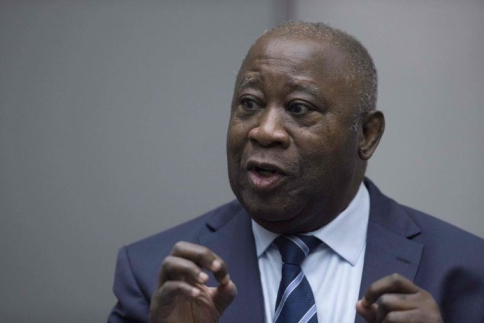 Kansainvälinen rikostuomioistuin vapautti Gbagbon syytteistä tammikuun puolivälissä. LEHTIKUVA/AFP