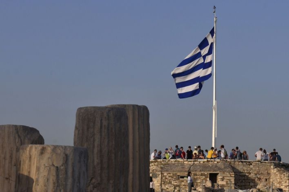 Kreikka on yksi hakijamaista. LEHTIKUVA/AFP