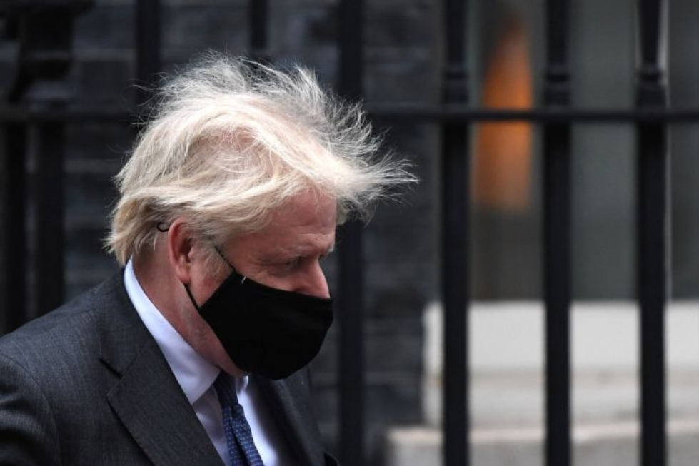 Britannian pääministeri Boris Johnson. LEHTIKUVA / AFP