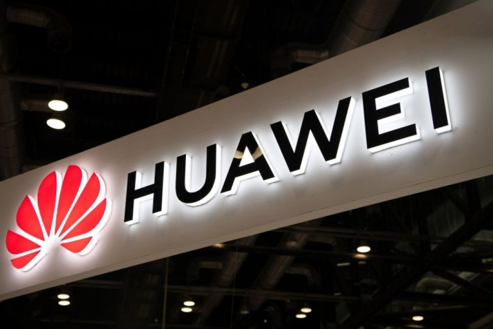 Huawein vientikiellon oli määrä tulla voimaan maanantaina. LEHTIKUVA/AFP