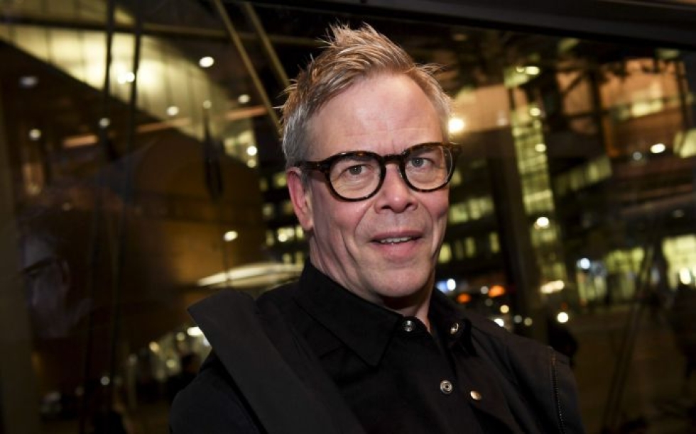 Kapellimestari Hannu Lintu kertoo kaunokirjallisuuden Finlandia-palkinnon saajasta 25. marraskuuta. LEHTIKUVA / Vesa Moilanen