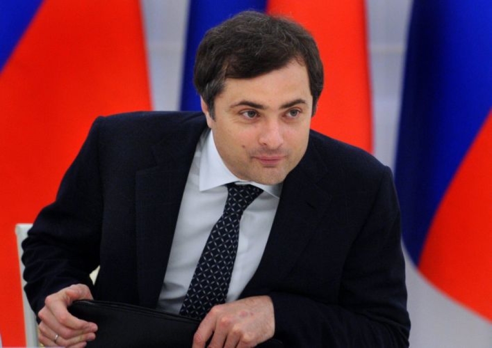Viime vuosina Vladislav Surkov on ollut vastuussa Kremlin Ukrainan-politiikasta. LEHTIKUVA/AFP