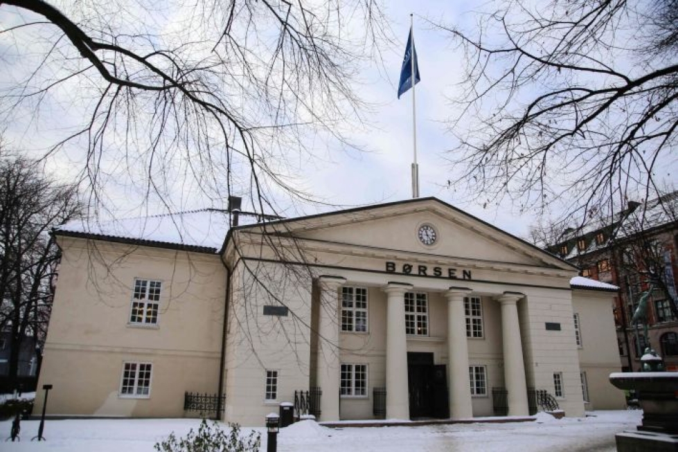 Oslon pörssin hallitus päätyi suosittelemaan osakkeenomistajille Nasdaqin tarjouksen hyväksymistä. LEHTIKUVA/AFP