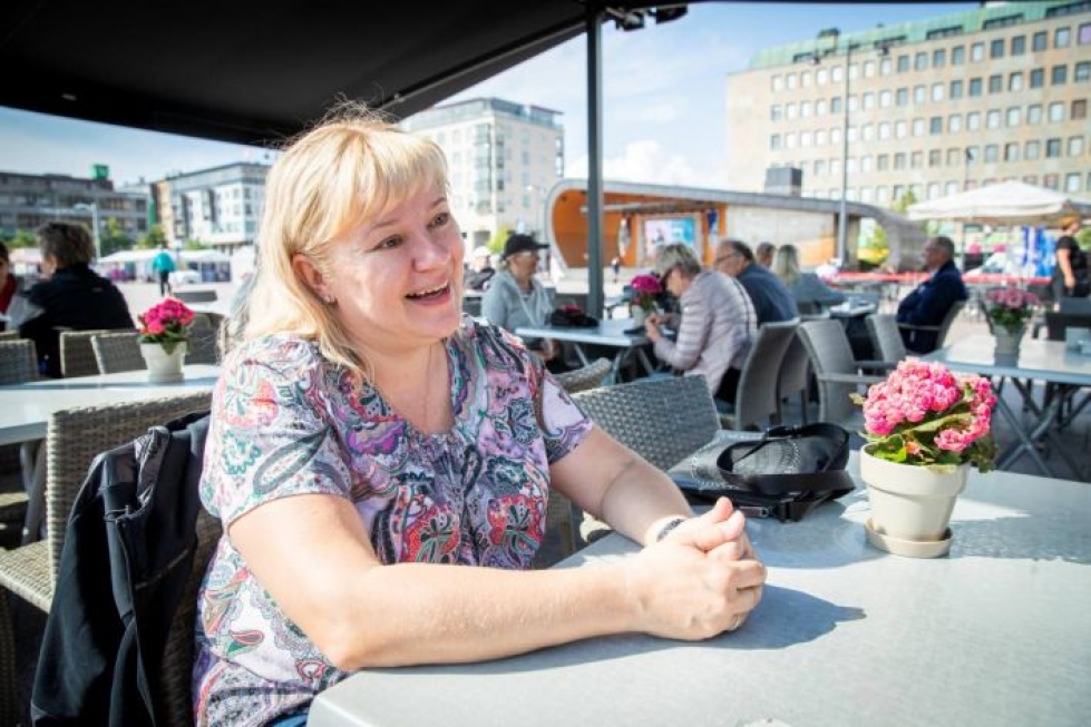 Katja Kolehmainen on Joensuun kaupunkikeskustayhdistyksen uusi toiminnanjohtaja.