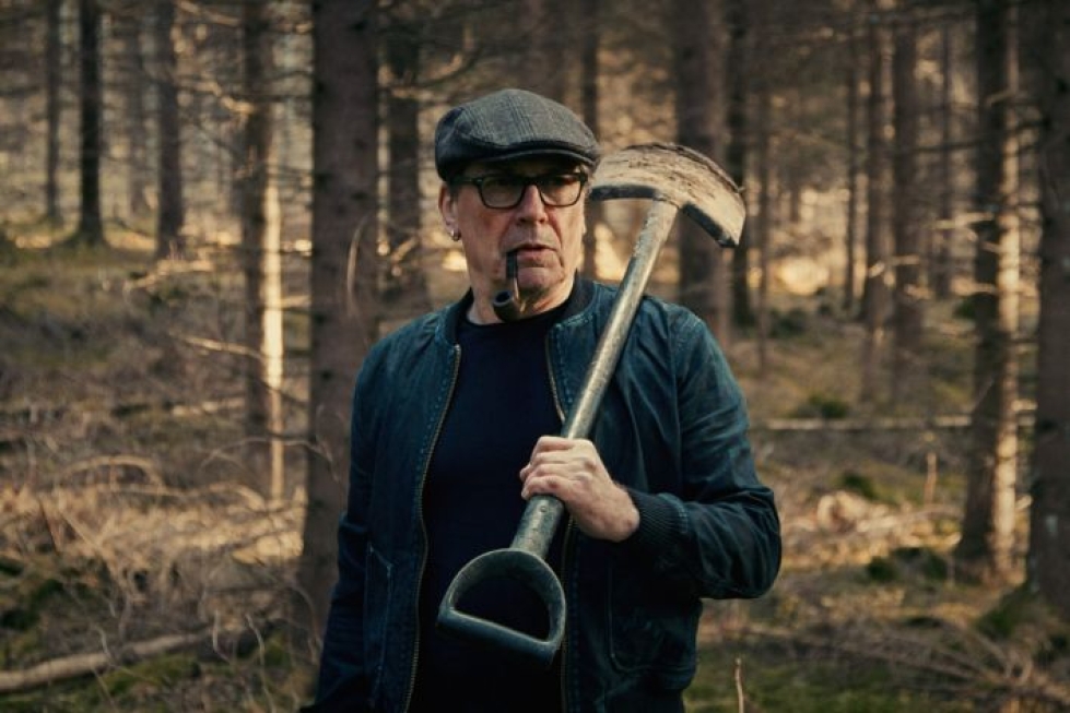 Armomurhaaja-elokuvan pääroolissa on näyttelijä Matti Onnismaa. LEHTIKUVA / HANDOUT / SARI AALTONEN