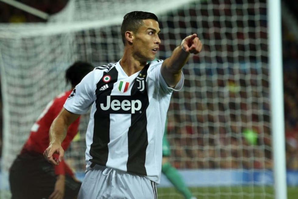 Ronaldo on ollut syksyllä kohun keskellä. LEHTIKUVA/AFP