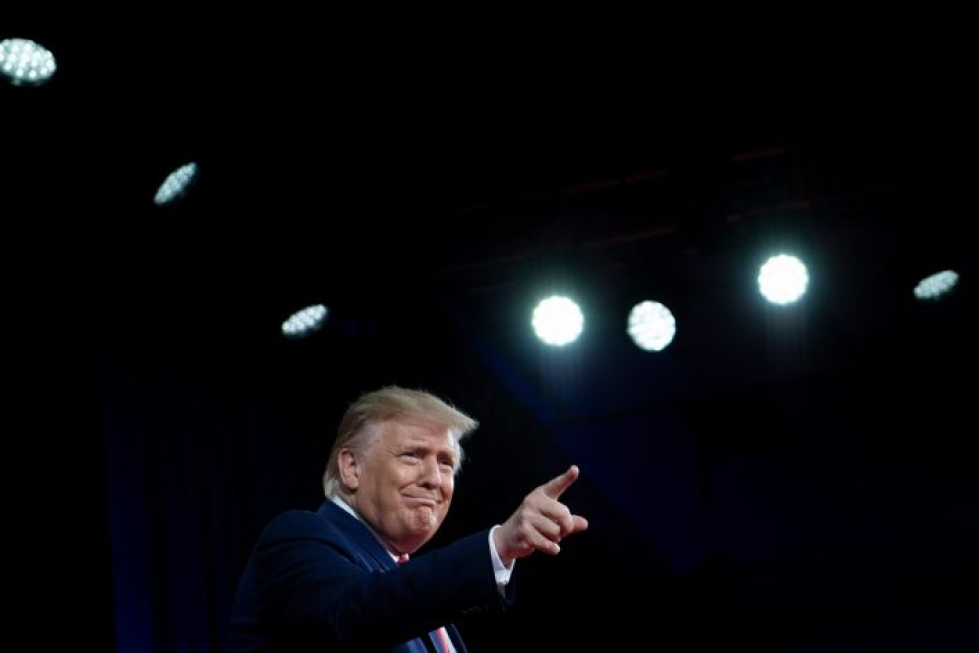 Donald Trump on kertonut julkistavansa ehdokkaansa korkeimpaan oikeuteen lauantaina. LEHTIKUVA / AFP