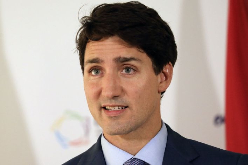Parlamentissa puhunut pääministeri Justin Trudeau pyysi kanadalaisia nousemaan muukalaisvihamielisiä ja juutalaisvastaisia asenteita vastaan. LEHTIKUVA / AFP