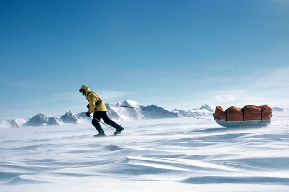 Etelänavan saavuttaminen vuonna 2002 oli Timo Polarille pitkän unelman päämäärä.