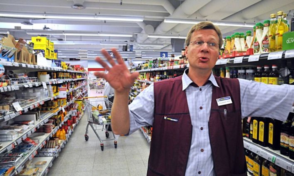 Ilkka Nuutinen työskenteli Lieksan K-supermarket Pietarin kauppiaana vuodet 2007-12.