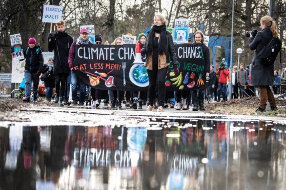 Moni suomalainen on keväällä marssinut ilmaston puolesta.