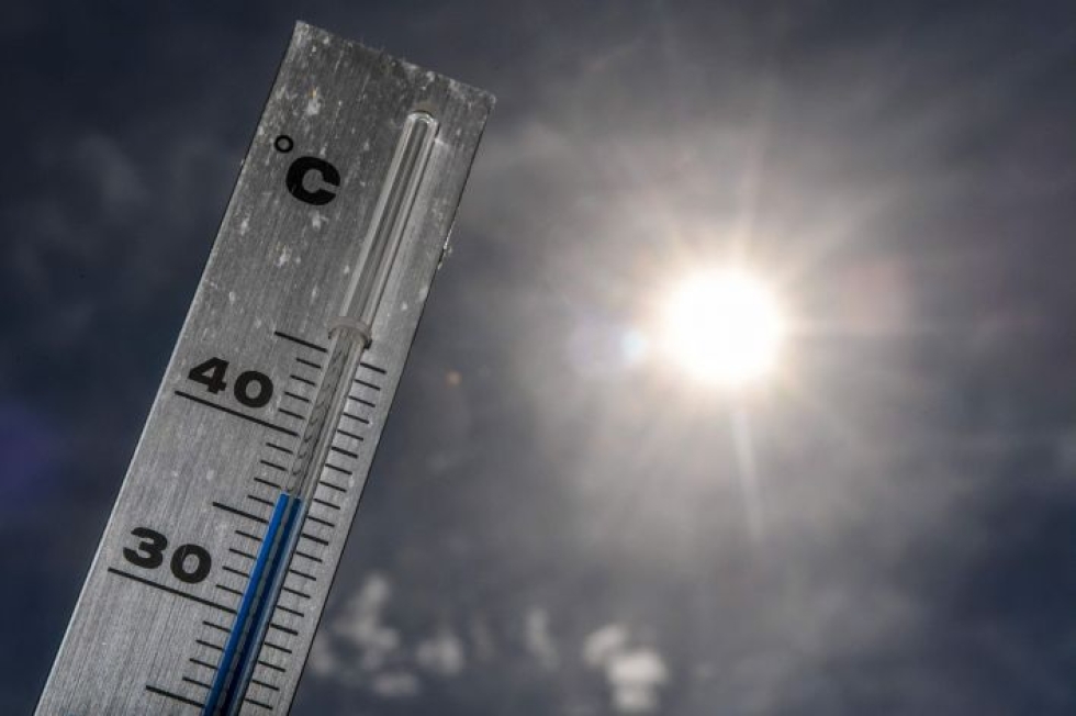 Lämpötilojen odotetaan kohoavan yli 40 asteeseen laajoilla alueilla ympäri maanosaa. LEHTIKUVA / AFP