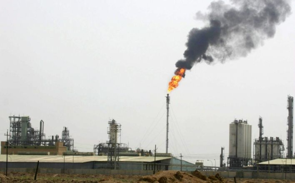 Öljyn hinta reagoi herkästi Lähi-idän geopolitiikan käänteisiin. Lehtikuva/AFP