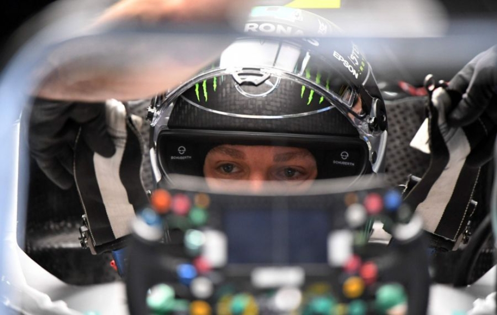 Nico Rosberg lähtee huomenna paalupaikalta Kiinassa. LEHTIKUVA/AFP