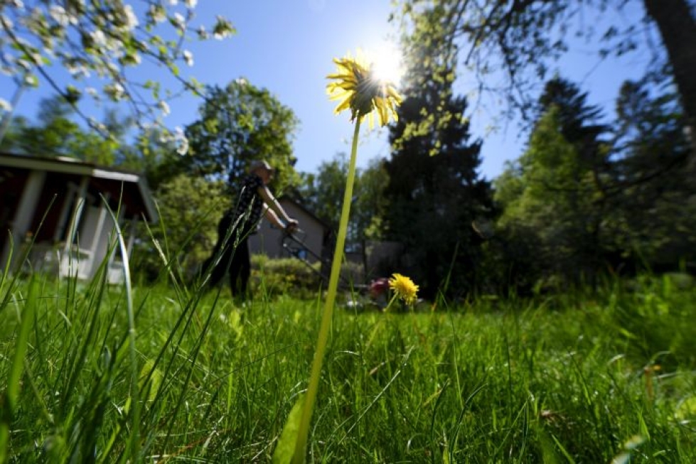 Sää on suuressa osassa maata selkeää ja aurinkoista. LEHTIKUVA / Antti Aimo-Koivisto