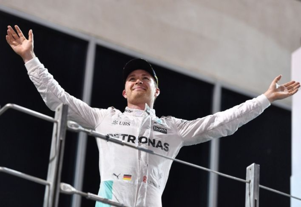 Muun muassa Nico Rosberg saatetaan nähdä syyskuussa Kauhavan Alahärmässä. LEHTIKUVA/AFP