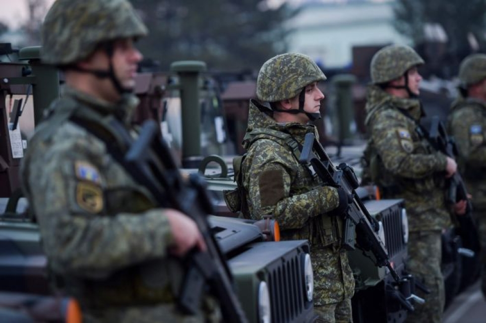 Kosovon armeijasuunnitelmat eivät ole saaneet lämmintä vastaanottoa Serbiassa, joka ei ole tunnustanut entisen eteläisen maakuntansa itsenäisyyttä.  LEHTIKUVA/AFP
