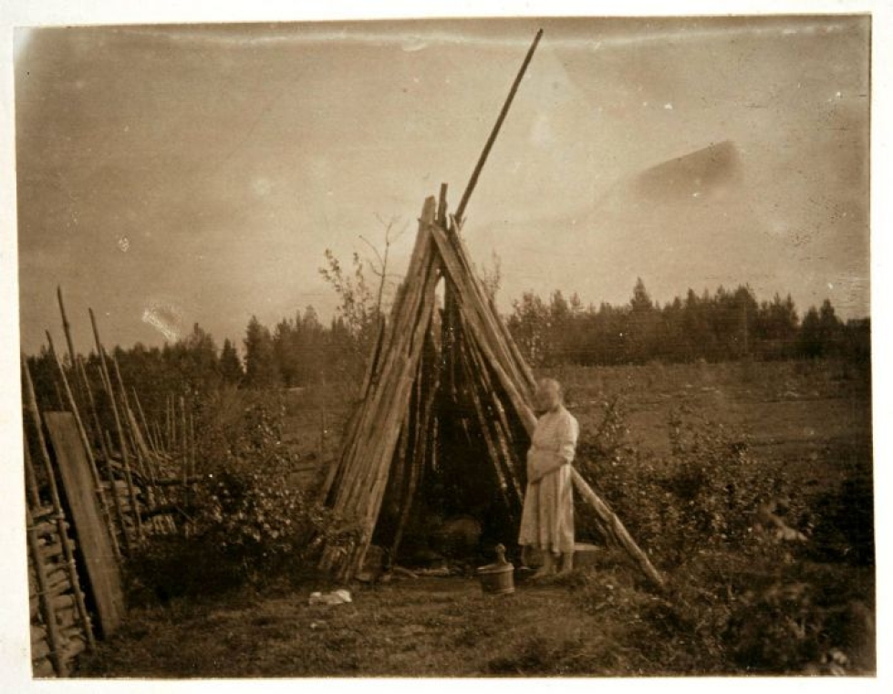 Keittokota Hankasalmella vuonna 1907.