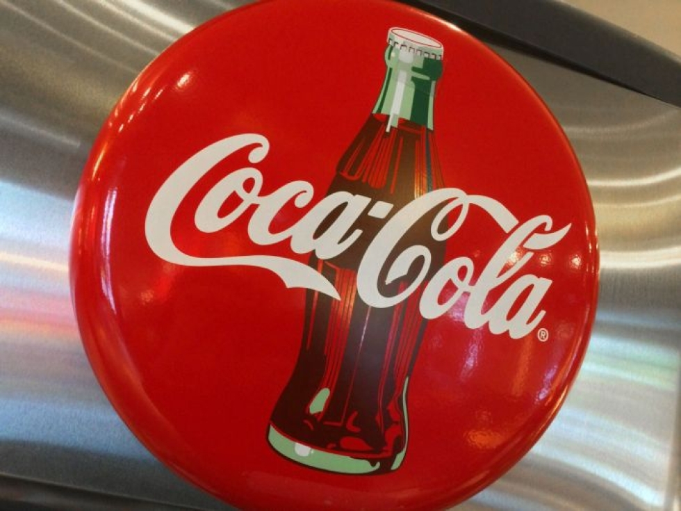 Vuodesta 1928 olympialaisia sponsoroinut Coca-Cola on olympialaisten pitkäaikaisin tukija. LEHTIKUVA / AFP