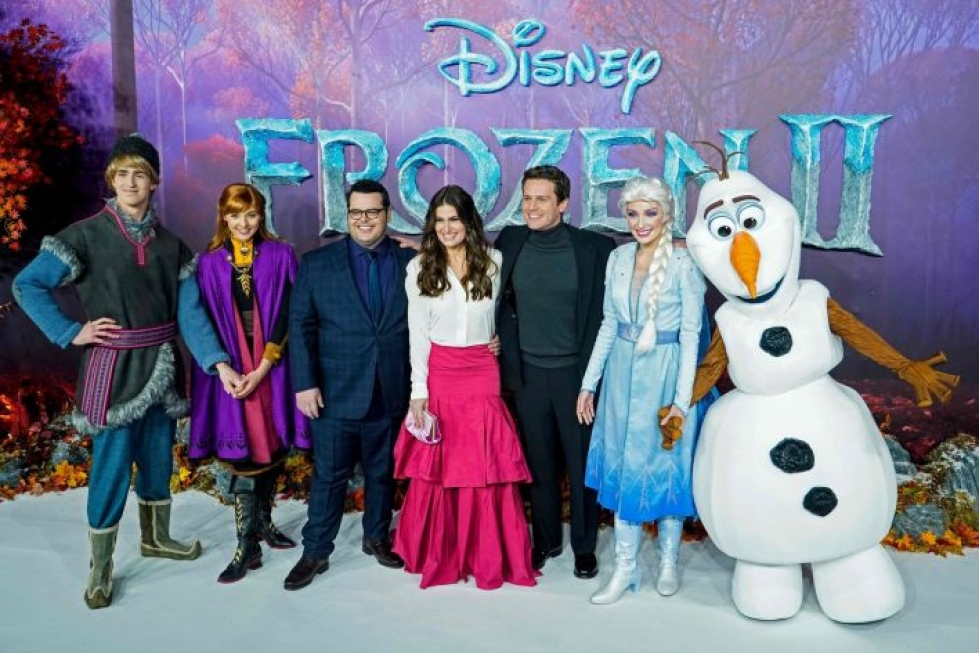 Frozen 2 on jatkoa vuonna 2013 ilmestyneelle Frozenille. Ensimmäinen osa on yksi kaikkien aikojen menestyneimmistä animaatioelokuvista. LEHTIKUVA/AFP