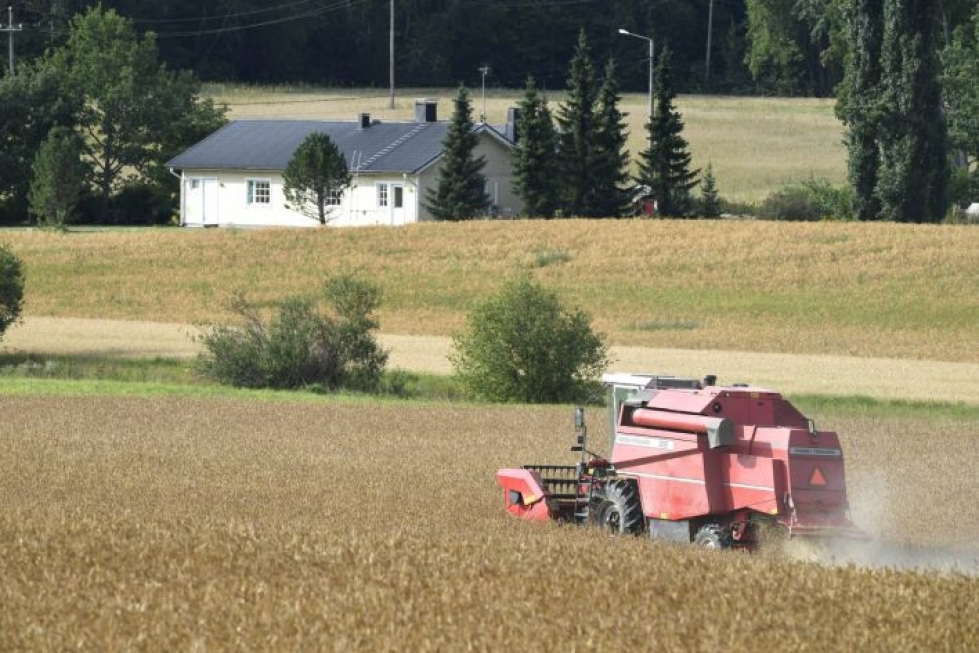 Tällä hetkellä suomalaiset viljelijät käyttävät pariakymmentä digitaalista järjestelmää, jotka eivät ole teknisesti yhteensopivia. LEHTIKUVA / Jussi Nukari