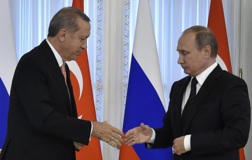 Tutkija Hanna Smith ei yllättynyt, että Putin ja Erdogan eivät löytäneet yhteisymmärrystä kiistakapulaan Syyriaan. LEHTIKUVA/AFP