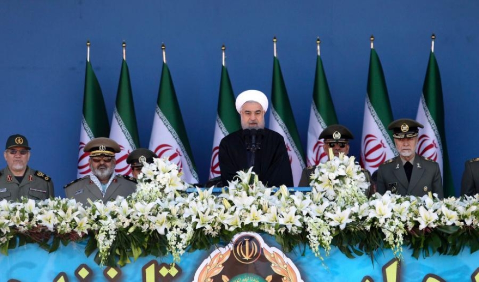 Presidentti Hasan Ruhanin kannattajat ovat voittaneet suurimman osan avoimeksi jääneistä paikoista. LEHTIKUVA / AFP
