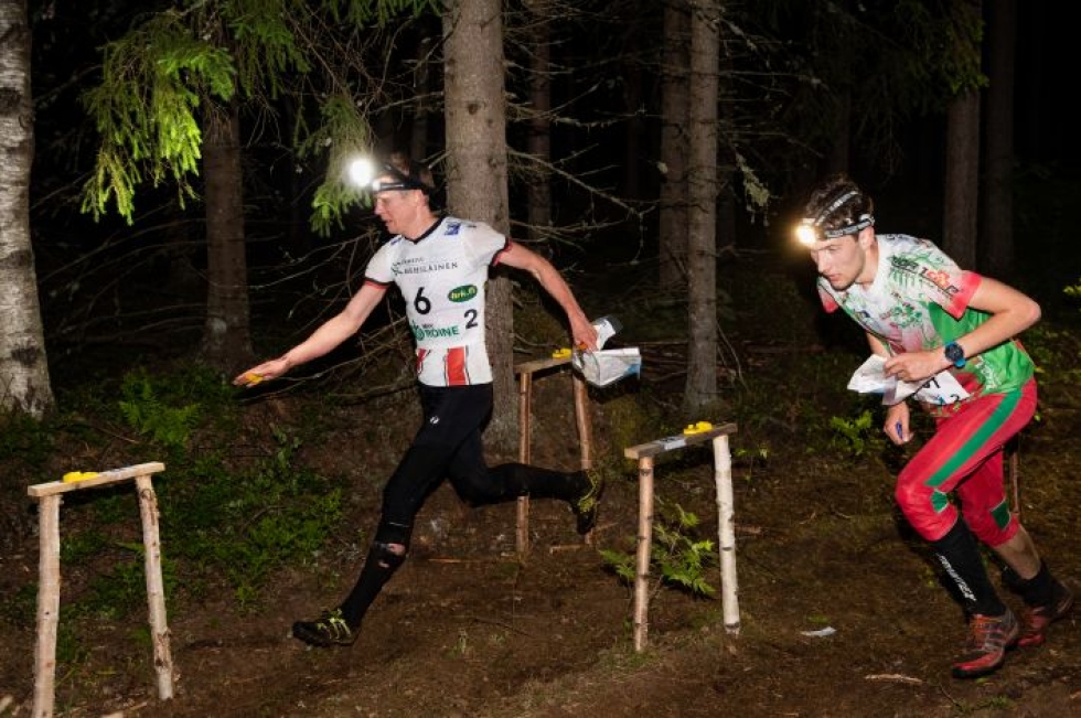 Hannu Airila juoksi Kalevan Rastin toisen osuuden reilu viikko sitten Jukolan viestissä Kangasalla.
