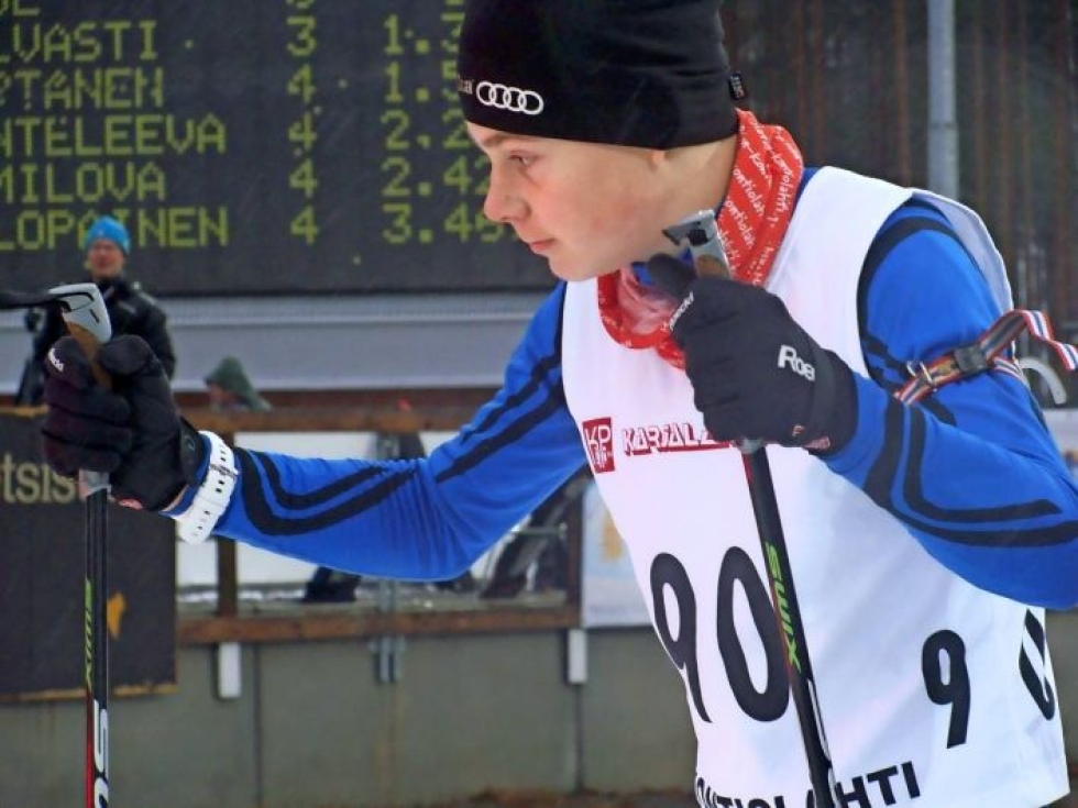 Ville-Valtteri Karvinen oli mukana Suomen pronssijoukkueessa.