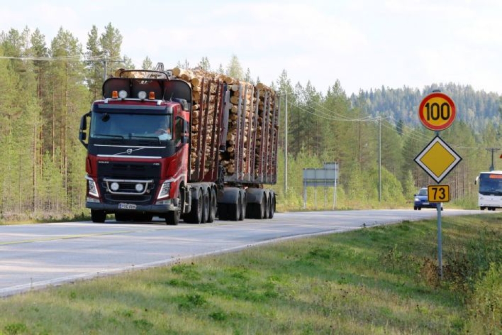Kantatie 73:n kunto on elintärkeää Lieksassa toimivan teollisuuden kuljetusten kannalta.