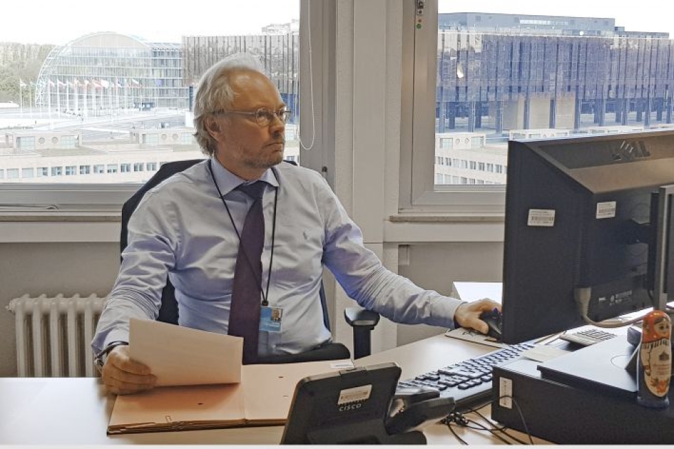 Ari-Pekka Jantunen ei osaa sanoa, jääkö hän EU-virasta eläkkeelle. "Aina tässä vähän miettii, mitä tekisi seuraavaksi."