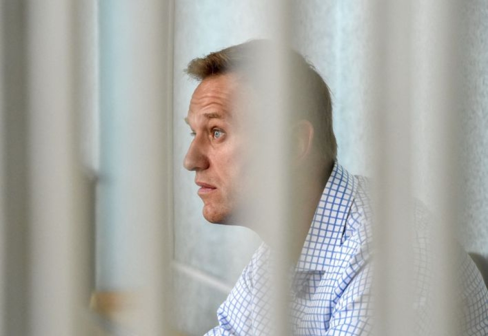 Navalnyi on ollut syömälakossa yli kaksi viikkoa ja vaatinut kunnollista lääkärinhoitoa selkäkipuihin sekä raajojen tunnottomuuteen. Kuva on vuodelta 2019. Lehtikuva/AFP