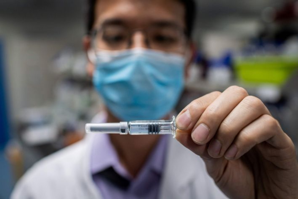 Ympäri maailman on käynnissä monia rokoteprojekteja. Lehtikuva/AFP