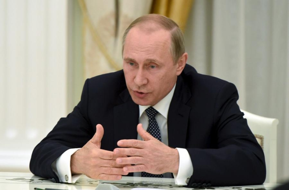 Presidentti Putinin edustajan mukaan irtisanomiset ovat osa normaalia virkamieskiertoa, eivätkä ne liity lähestyviin aluevaaleihin. LEHTIKUVA/AFP