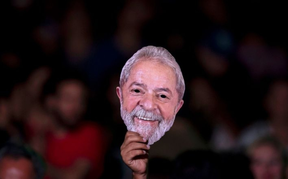 Vasemmistolainen Lula on ollut suosittu Brasiliassa. LEHTIKUVA/AFP