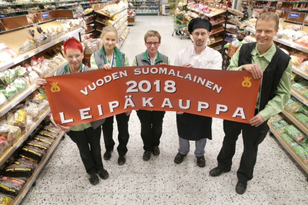 Viime vuonna Vuoden Leipäkaupaksi valittiin Joensuun Prisma.