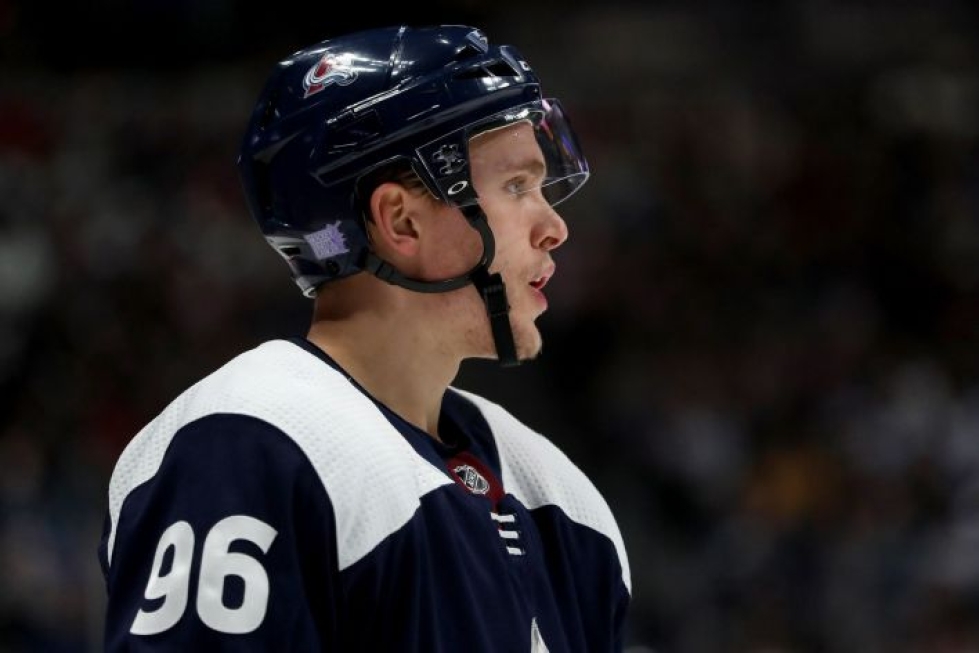 Mikko Rantasen hurja pelivire jääkiekon NHL:ssä jatkuu. Lehtikuva/AFP