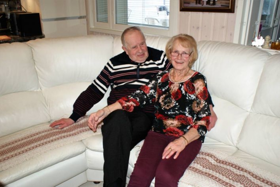 Martti ja Anna-Liisa Hyykyn yhteinen taival on kestänyt jo 54 vuotta.