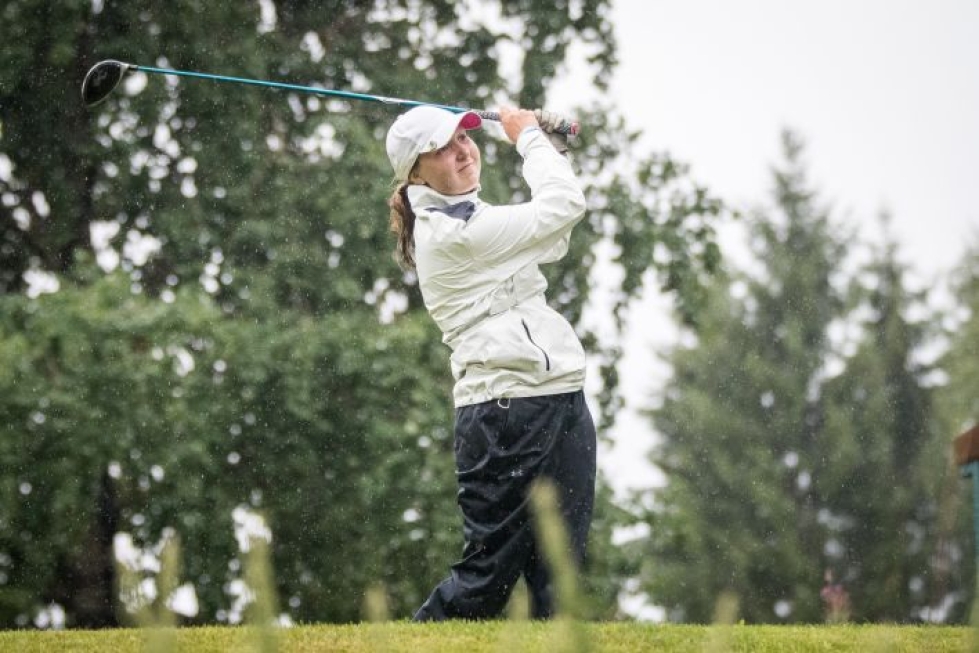 Tytöt 16 -sarjassa pelaava Emilia Leppänen pääsee pelaamaan SM-kisoissa kotikentällään.