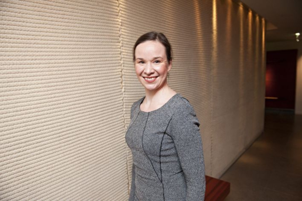 Kirjailijana ja entisenä vihreiden kansanedustajana tunnettu Rosa Meriläinen aloittaa järjestön pääsihteerinä. Kuva helmikuulta 2013. LEHTIKUVA / MIKKO STIG