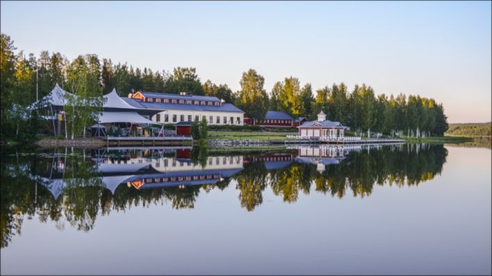 Utran Uittotupa toimii Pielisjoen rantamaisemissa Joensuussa.