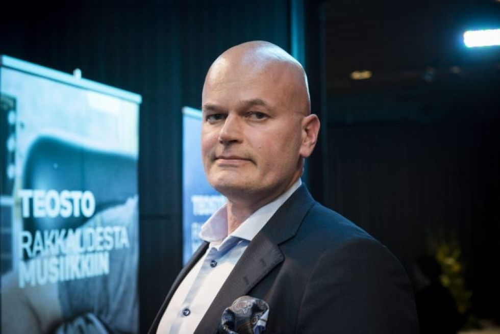 Teoston toimitusjohtaja Risto Salminen arvioi koronan iskevän merkittävästi tekijänoikeuskorvauksiin. LEHTIKUVA / JARNO MELA