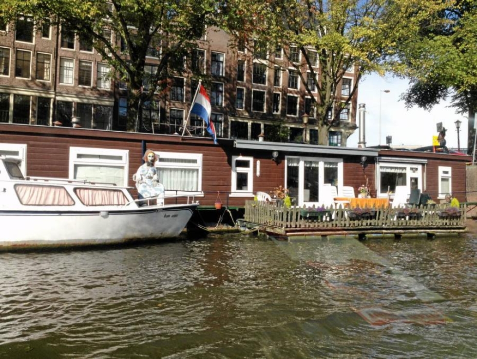 Amsterdamin kanavia.