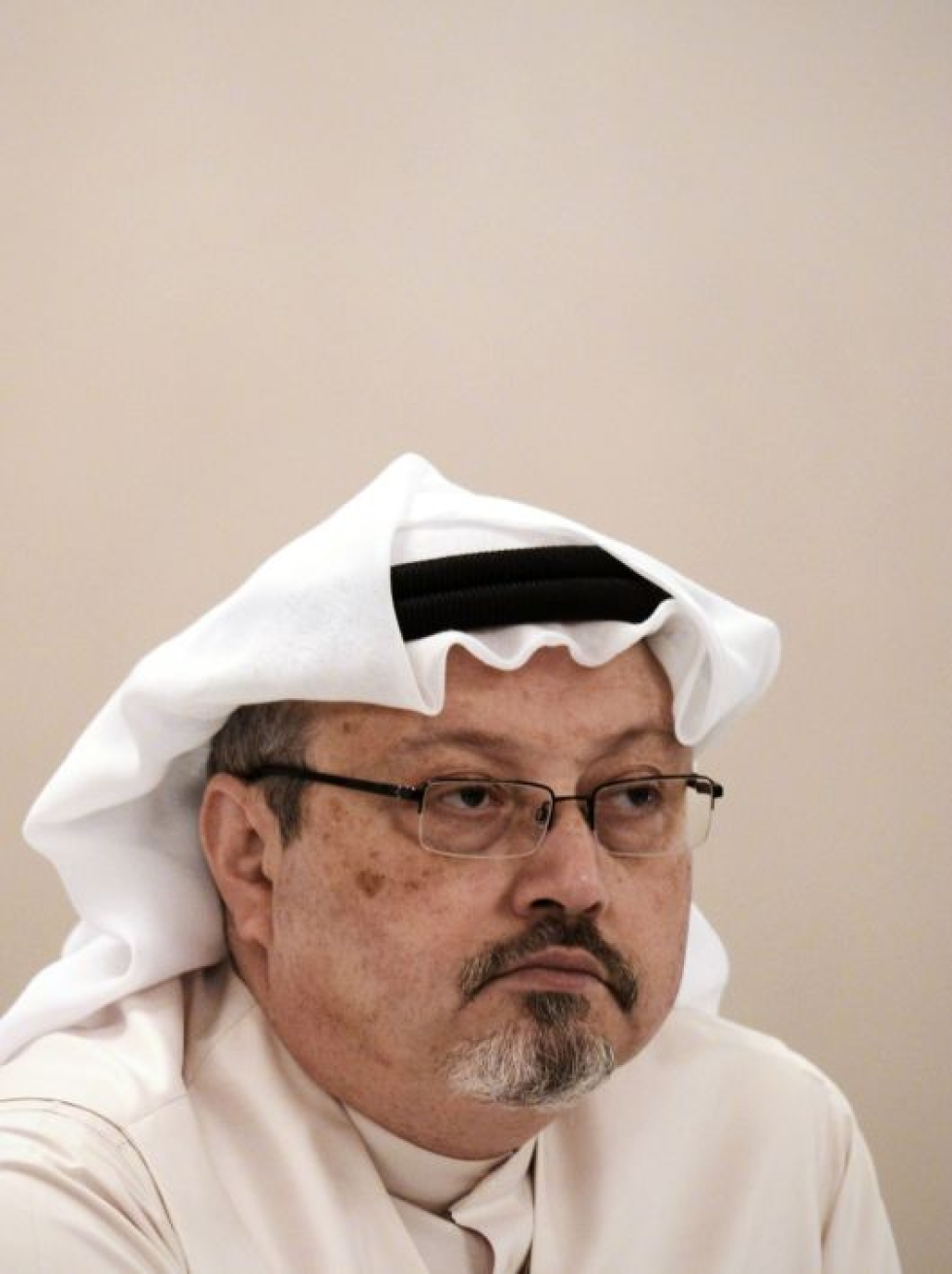 Toimittaja Jamal Khashogg on kirjoittanut kriittisesti Saudi-Arabian hallinnosta. LEHTIKUVA / AFP