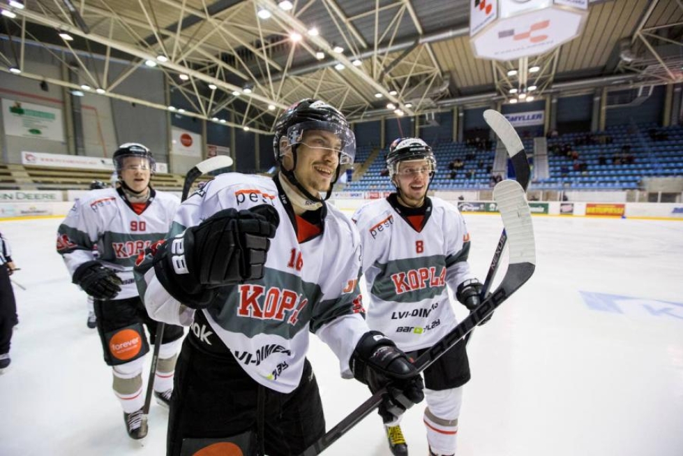 Kiekkokoplalle viime kausi oli ensimmäinen Suomi-sarjassa.
