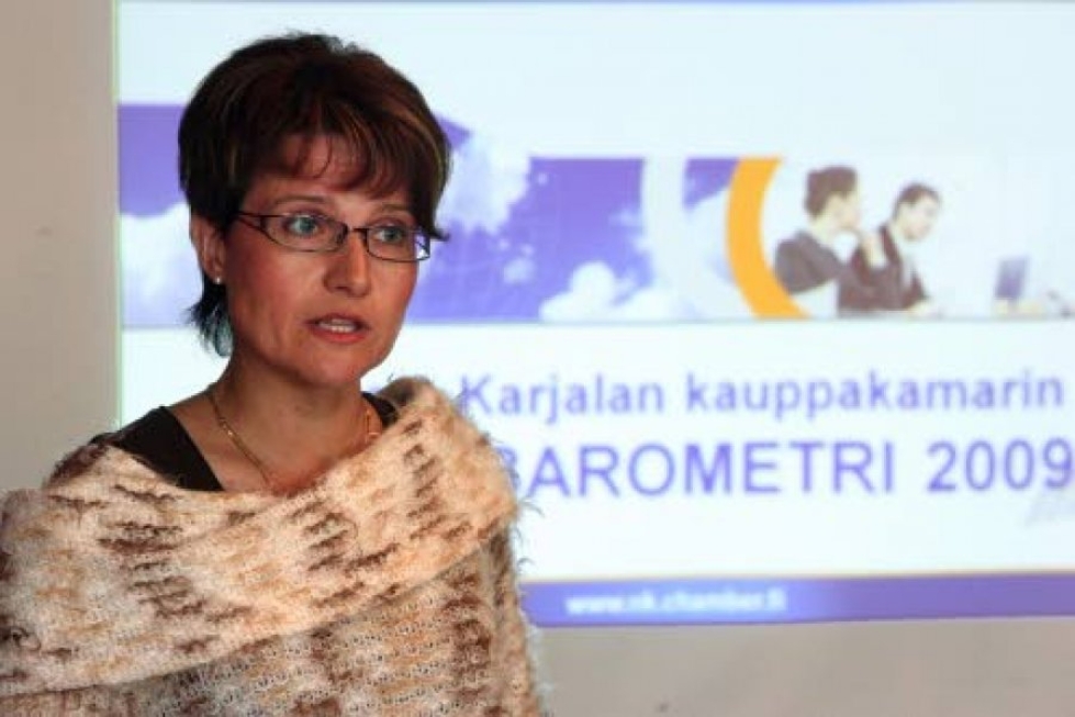 Tiina Tolvanen toimi Pohjois-Karjalan kauppakamarin toimitusjohtajana vuodesta 2008.