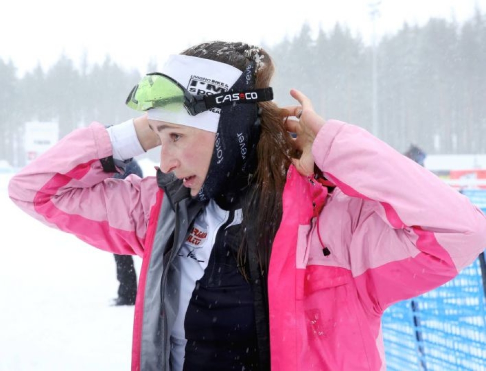 Nastassia Kinnunen on saanut jo kaksi SM-kultaa, yhden viestistä ja toisen henkilökohtaiselta matkalta.